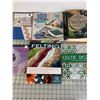 Image 1 : CRAFT BOOK LOT FELTING STITCHING PIN LOOM