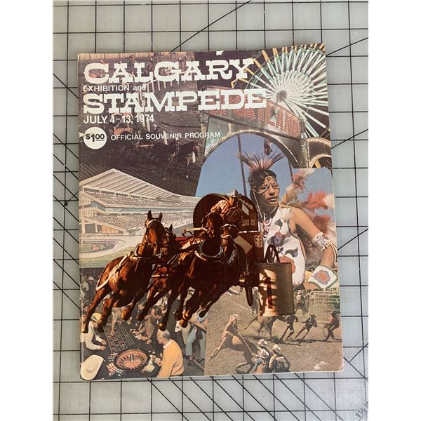1974 CALGARY STAMPEDE SOUVENIR PROGRAM