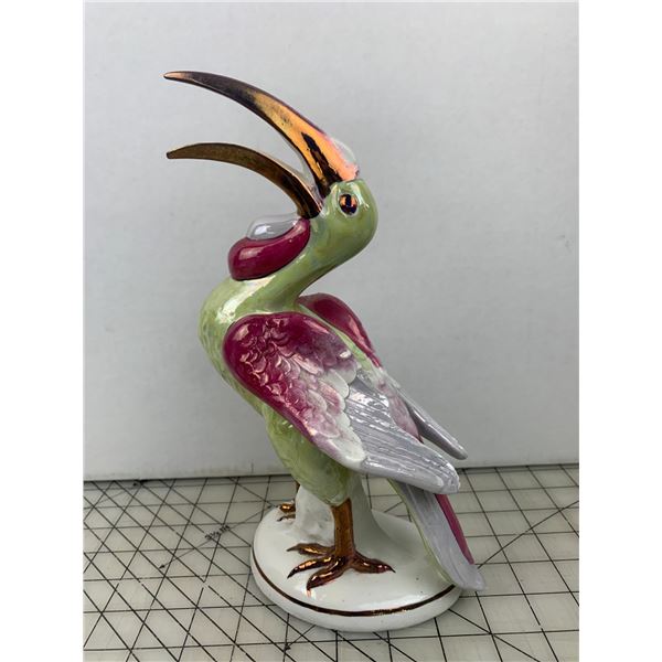 VINTAGE STEATYT PORCELAIN BIRD FIGURINE POLAND