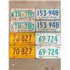Image 1 : VINTAGE SASKATCHEWAN LICENCE PLATES PAIRS