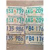Image 1 : VINTAGE SASKATCHEWAN LICENCE PLATES PAIRS