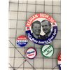 Image 3 : USA POLITICAL PINBACK BUTTONS BUSH REAGAN CARTER NIXON