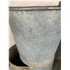 Image 2 : OLD GALVANIZED PAILS CN MOP ETC