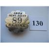 Image 1 : 1934 REGINA NEWS AGENT BADGE