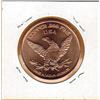 Image 2 : 1 OUNCE COPPER  .999 FINE - AFRICAN WILDLIFE - LION