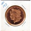 Image 1 : 1 OUNCE COPPER  .999 FINE - US. MORGAN DOLLAR DESIGN