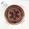 Image 1 : 1 OUNCE COPPER  .999 FINE - EMERGENCY MEDICAL SERVICES
