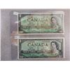 Image 3 : Lot of 5 Canadian $1.00 - 1935, 1937, 1954, 1967, 1973