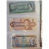 Image 2 : Canadian currency set - 1954 $1.00, 1986 $2.00, 1979 $5.00, 1937 $10.00, 1969 $20.00, 1988 $50.00