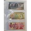 Image 3 : Canadian currency set - 1954 $1.00, 1986 $2.00, 1979 $5.00, 1937 $10.00, 1969 $20.00, 1988 $50.00