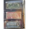 Image 2 : Canadian currency set - 1937 $1.00, 1974 $2.00, 1954 $5.00, 1989 $10.00, 1979 $20.00, 1988 $50.00