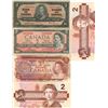 Image 1 : 5 Canadian $2.00 bills - 1937, 1974, 1954, 1986 X2 in red binder