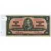 Image 1 : 1937 Canadian $2 two dollars
