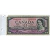 Image 1 : 1954 Canadian $10.00 ten dollar bill - Coyne Towers