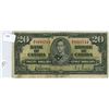 Image 1 : 1937 Canadian $20.00 twenty dollars