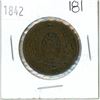 Image 1 : 1842 half penny token