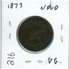 Image 1 : 1873 NFLD 1¢ one cent