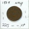 Image 1 : 1929 NFLD 1¢ one cent