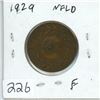 Image 1 : 1929 NFLD 1¢ one cent