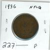 Image 1 : 1936 NFLD 1¢ one cent