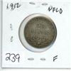 Image 1 : 1912 NFLD 20¢ twenty cents