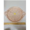 Image 1 : Pink depression pie plate