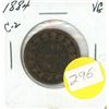 Image 1 : 1884 - C2 Canadian Large Cent