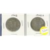 Image 1 : 1942-42S USA Silver Half Dollars