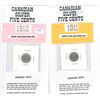 Image 1 : Canadian Silver 5 Cents 1911 & 1912