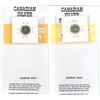 Image 2 : Canadian Silver 5 Cents 1913 & 1914