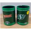 Image 1 : Saskatchewan Rough Riders Metal Beverage Holders
