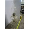 Image 3 : Antique Coal Oil Lamp w/ Extra Chimney