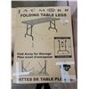 Image 1 : folding table legs - 22" wide 28" tall
