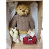 Image 3 : 3 brand new "Bartons Creek Collection" collectible teddy bears in original boxes.