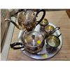 Image 1 : Silver plated tea set
