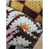 Image 2 : 2 handmade vintage crochet afghans