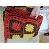 Image 5 : 2 handmade vintage crochet afghans