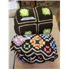 Image 5 : 2 large hand crochet afghans