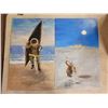 Image 1 : 2 Gus Hoffart Inuit paintings on wood - 14" X 23"