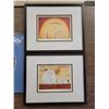 Image 2 : 2 framed polar bear prints by Jimmy Wright and "time for roses" by Jean M. Dunn