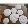 Image 9 : 9 assorted bone china plates no chips or cracks