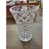 Image 1 : Large crystal flower vase