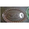 Image 7 : 3 Glass Serving Trays w/ NIPPON Gravy Boat