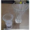 Image 1 : 2 Crystal Vases
