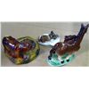 Image 2 : Animal Figurines - (Horse + Foal), (Bear), (Cat + Mouse)