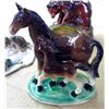 Image 4 : Animal Figurines - (Horse + Foal), (Bear), (Cat + Mouse)