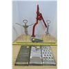 Image 1 : 2 Corkscrews on Stands, Graters, Garlic Mincer, and Bottle Corker
