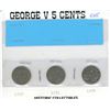 Image 1 : George V 5 Cents 1930, 31, 34