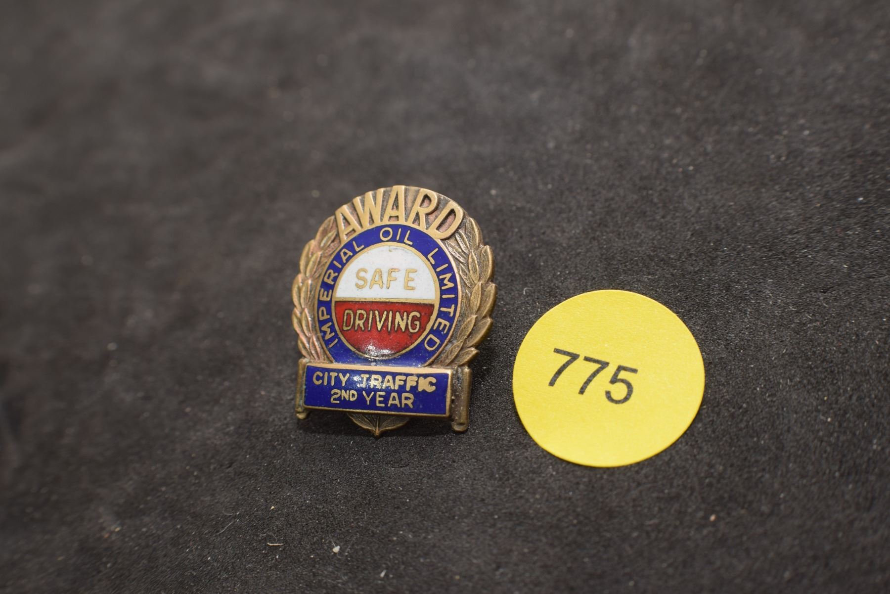 Imperial Oil Safe Driving Pin