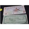 Image 2 : Canada $1 & $2 Bank Notes